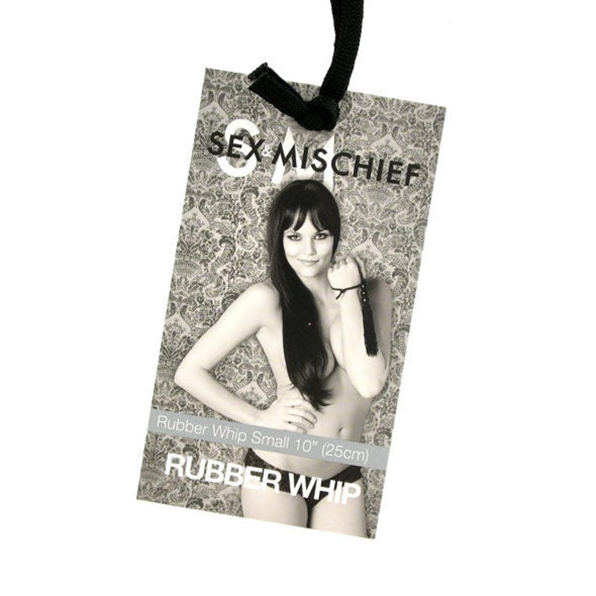 Flogger "Rubber Whip", 25 cm - OH MY! FANTASY