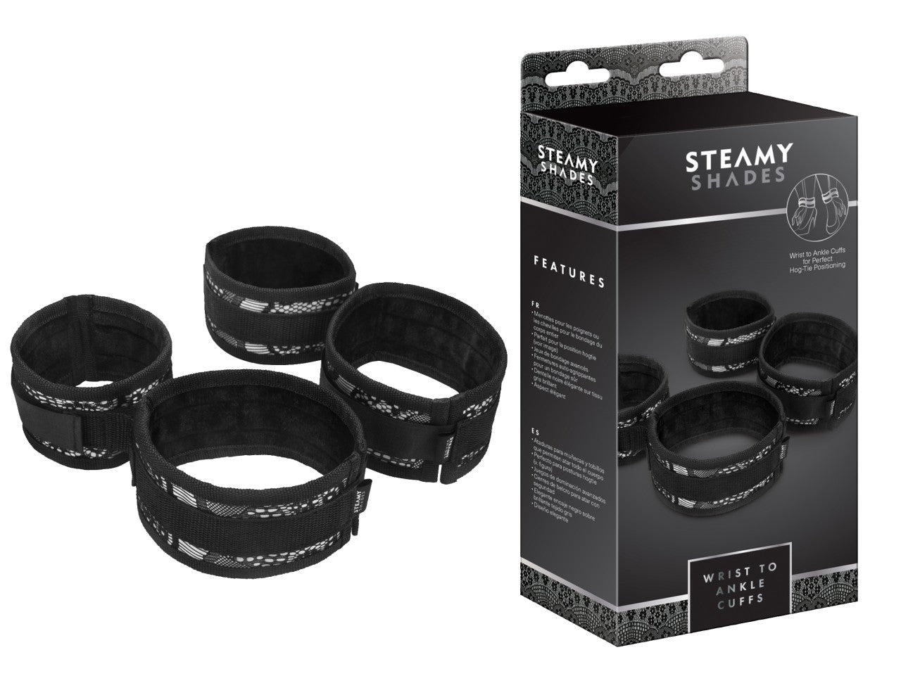 STEAMY SHADES - Manschetten für Hand- und Fußgelenke