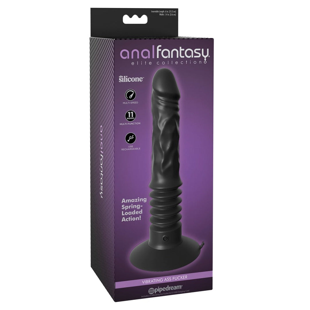 vibrirender Analdildo mit Stoßfunktion Vibrating Ass Fucker - OH MY! FANTASY
