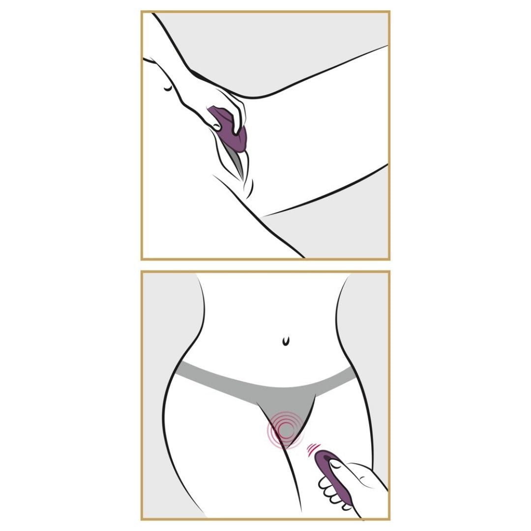 Auflegevibrator „Panty Vibrator“ - OH MY! FANTASY