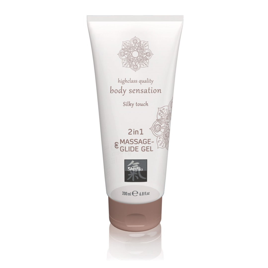 Massage- und Gleitgel „2in1 Silky Touch“ - OH MY! FANTASY