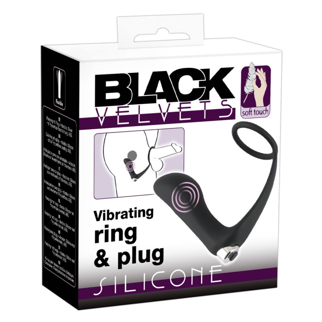 Penisring mit Vibro-Analplug - OH MY! FANTASY