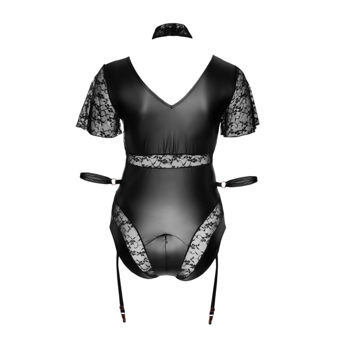 Body mit Strapsen, mit Armfesseln - OH MY! FANTASY