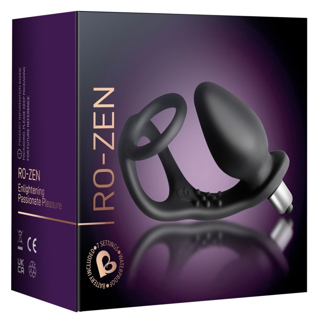 Penisring „RO-ZEN“ mit Vibro-Analplug - OH MY! FANTASY