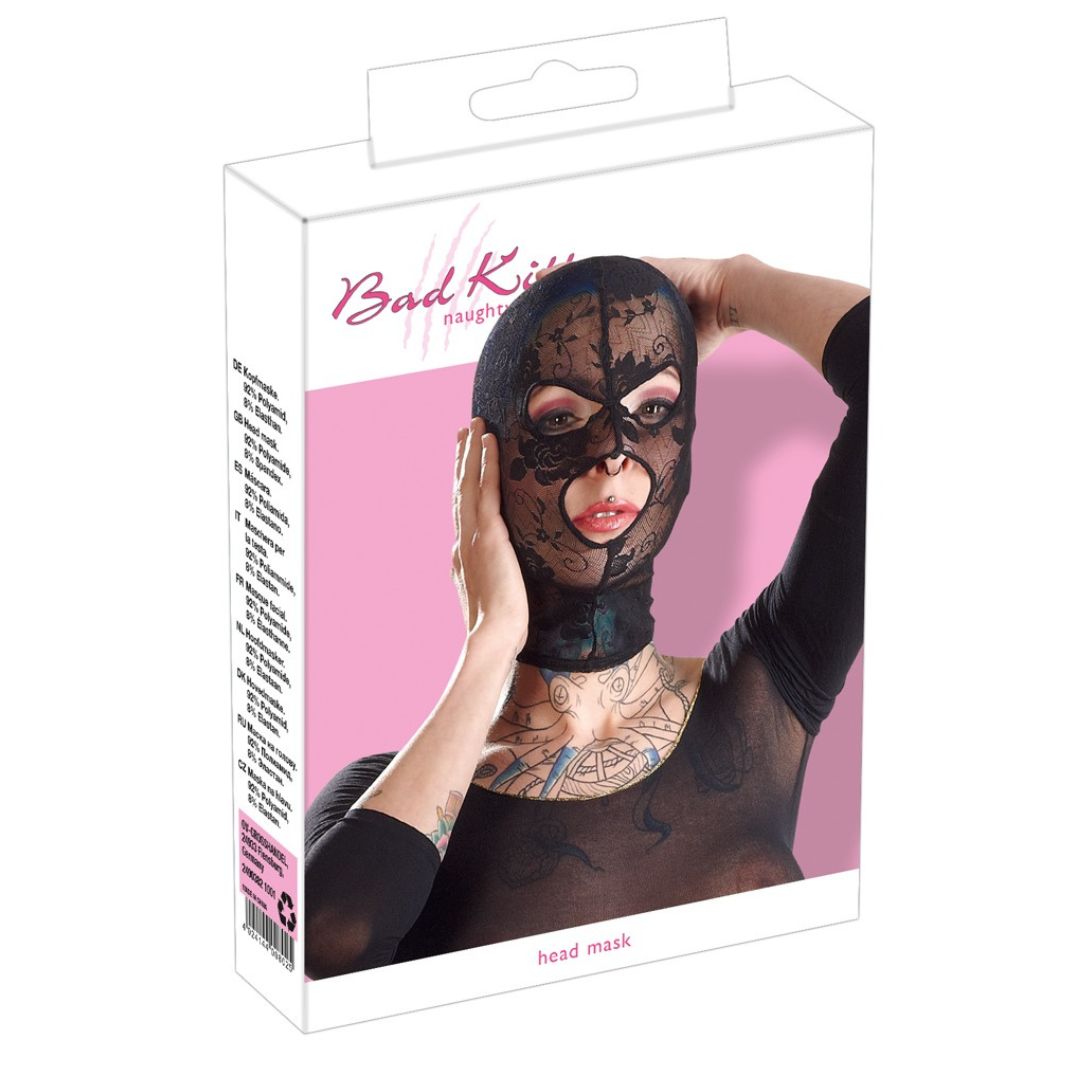Kopfmaske aus elastischer Spitze - OH MY! FANTASY