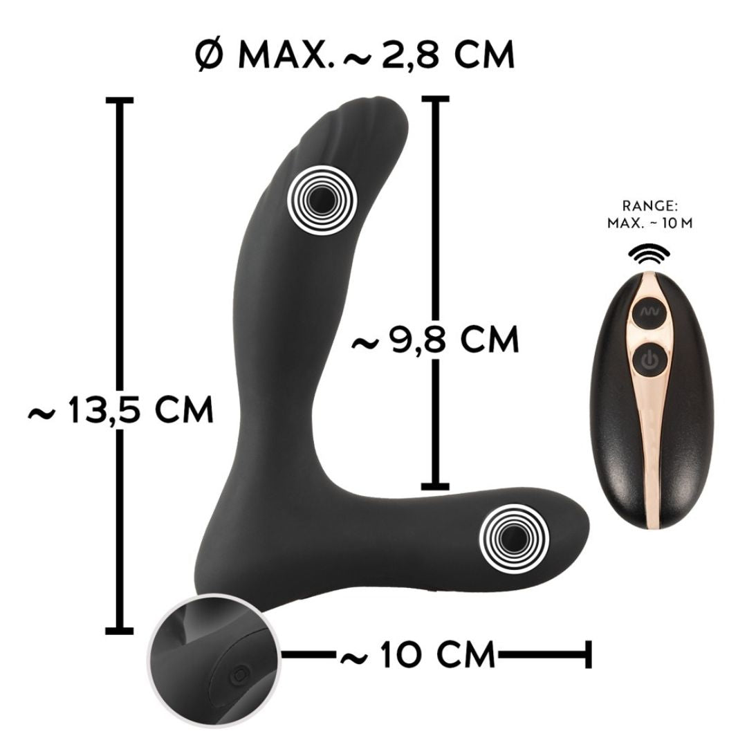 Vibro-Prostata-Analplug mit Fernbedienung - OH MY! FANTASY