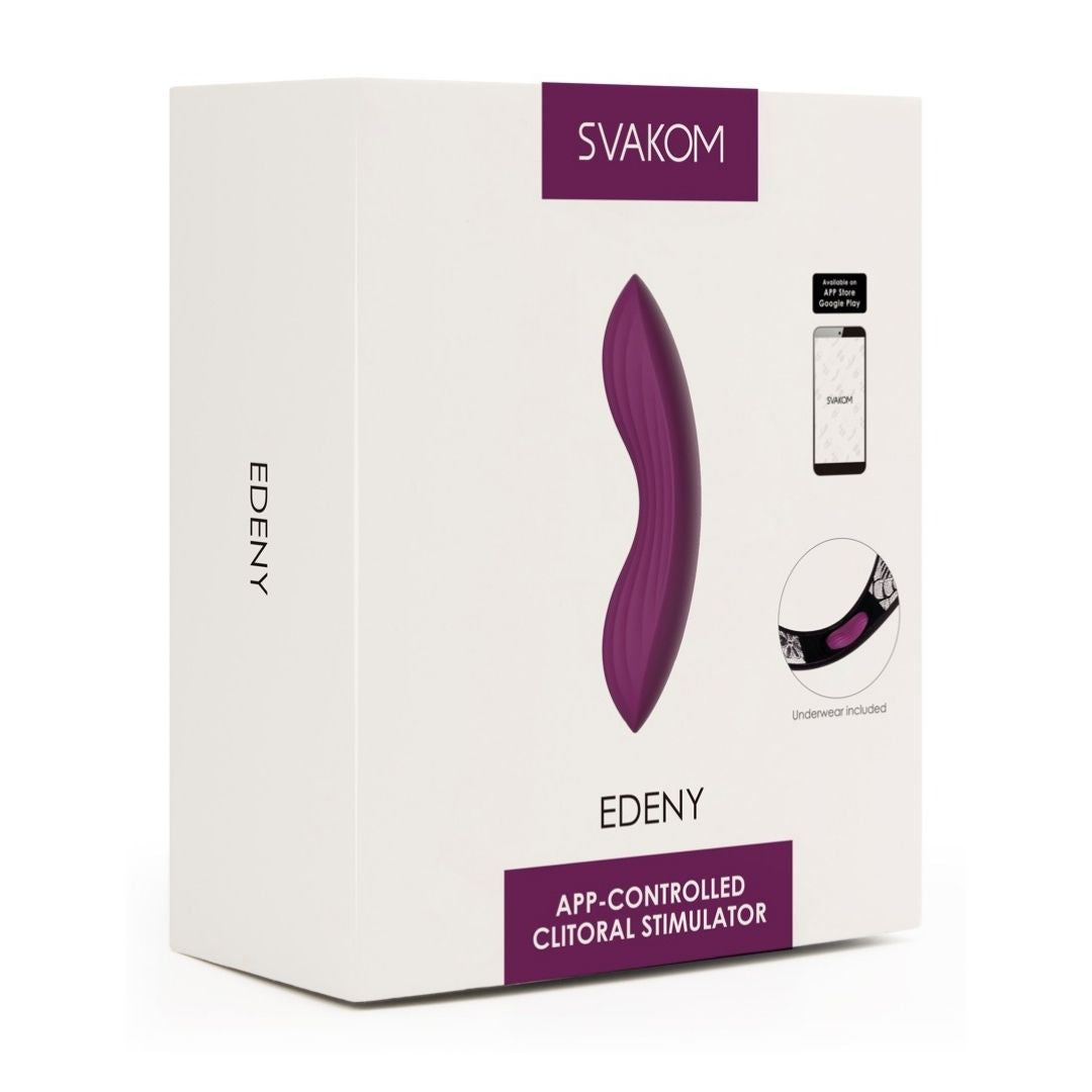 Auflegevibrator „Edeny“ mit Spitzenslip - OH MY! FANTASY