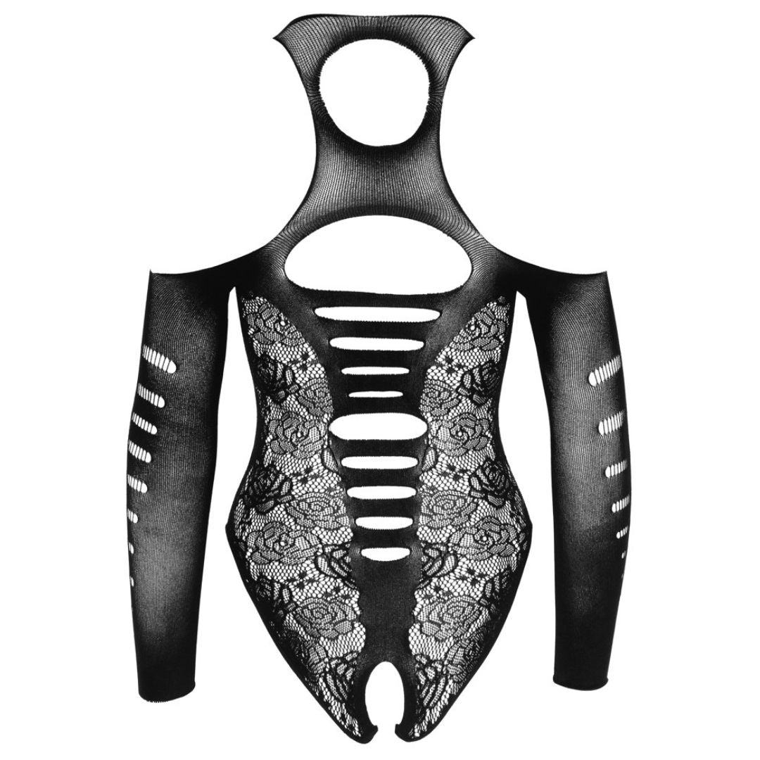 Langarm Body ouvert in Spitzenoptik - OH MY! FANTASY