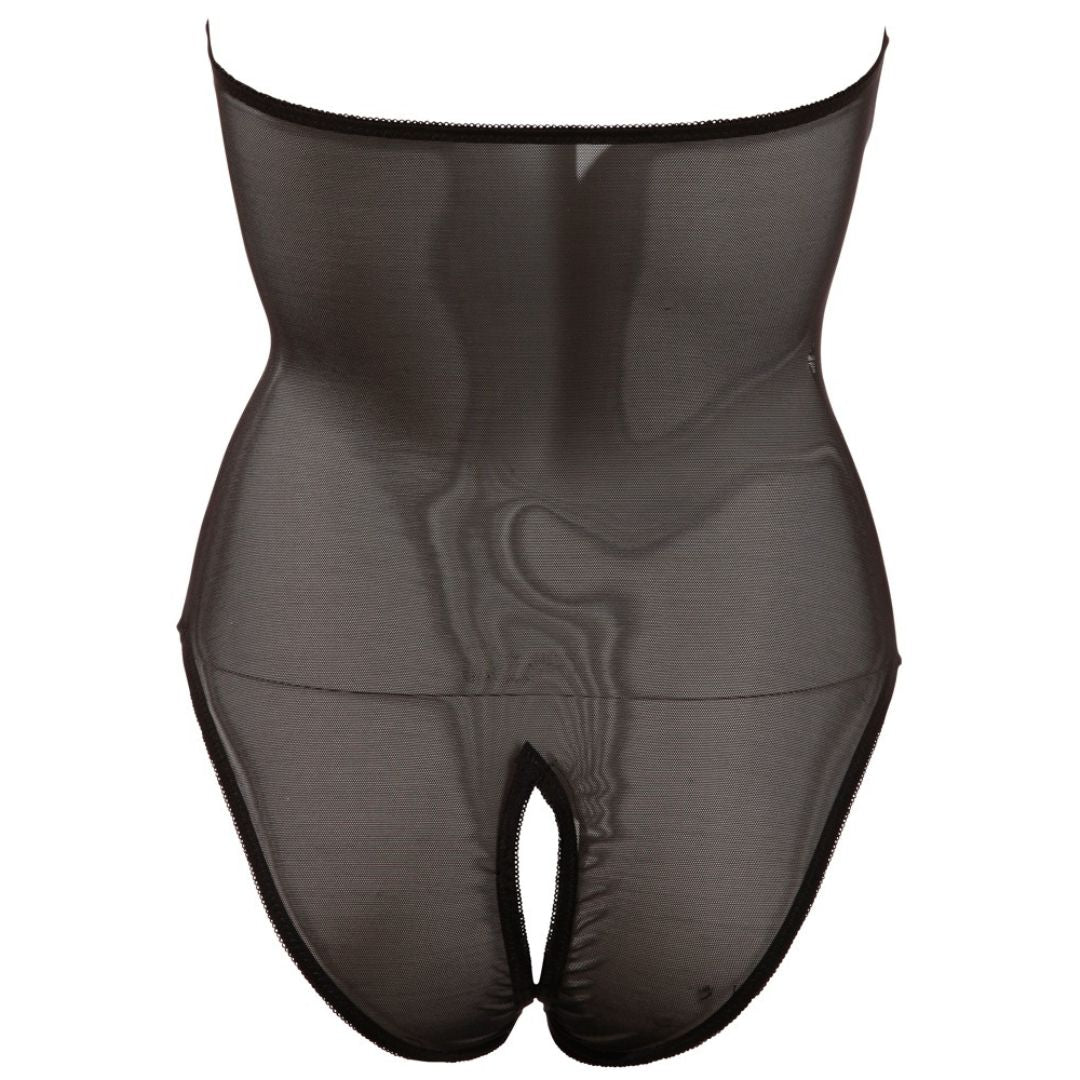 Spitzen-Body ouvert mit drei Strassketten vorne - OH MY! FANTASY