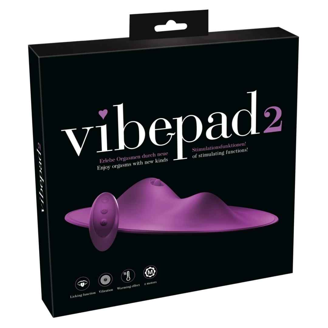 Vibrokissen „vibepad 2“ mit Vibrozunge - OH MY! FANTASY