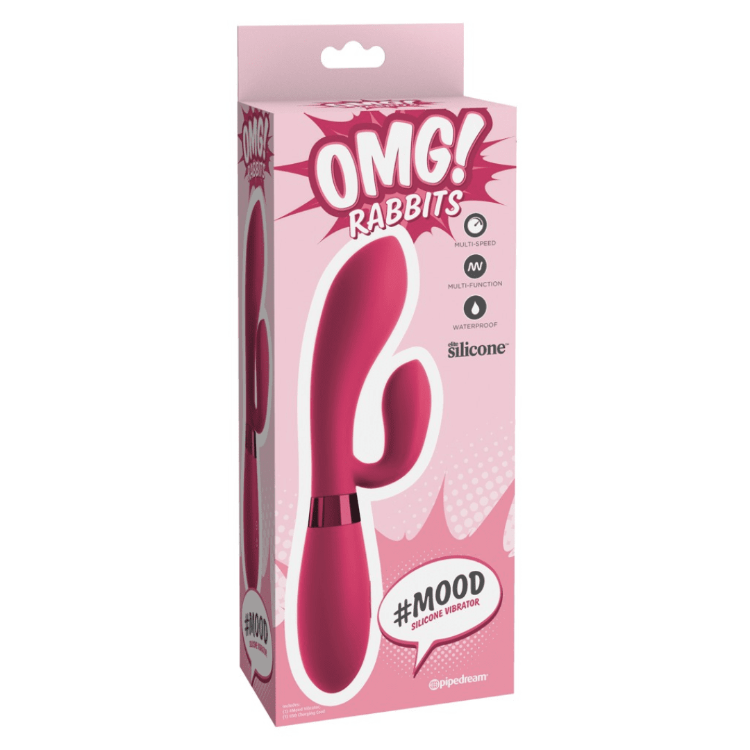 Rabbitvibrator #Mood Silicone Vibrator - OH MY! FANTASY