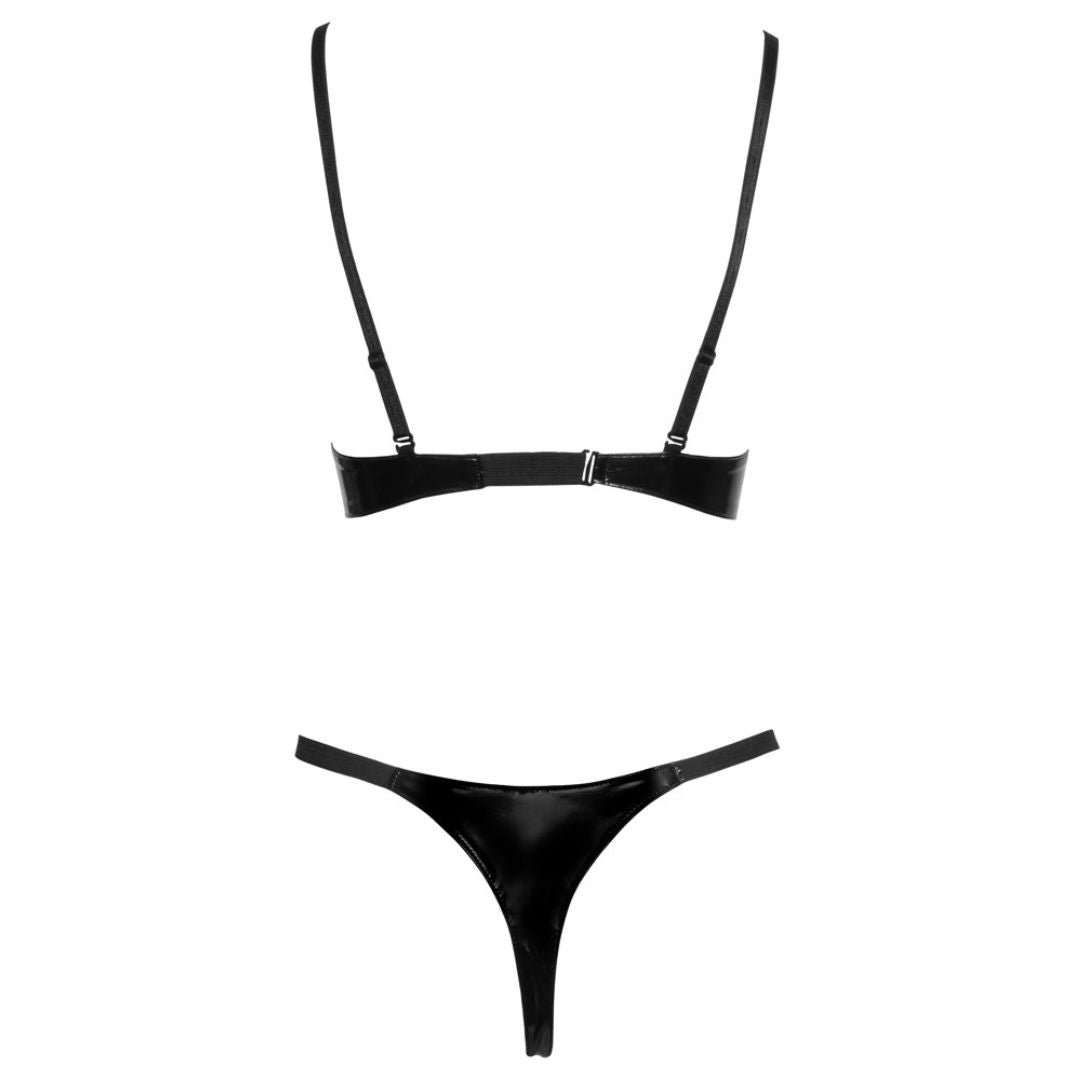 Lack-BH mit Frontschnürung plus Riostring - OH MY! FANTASY