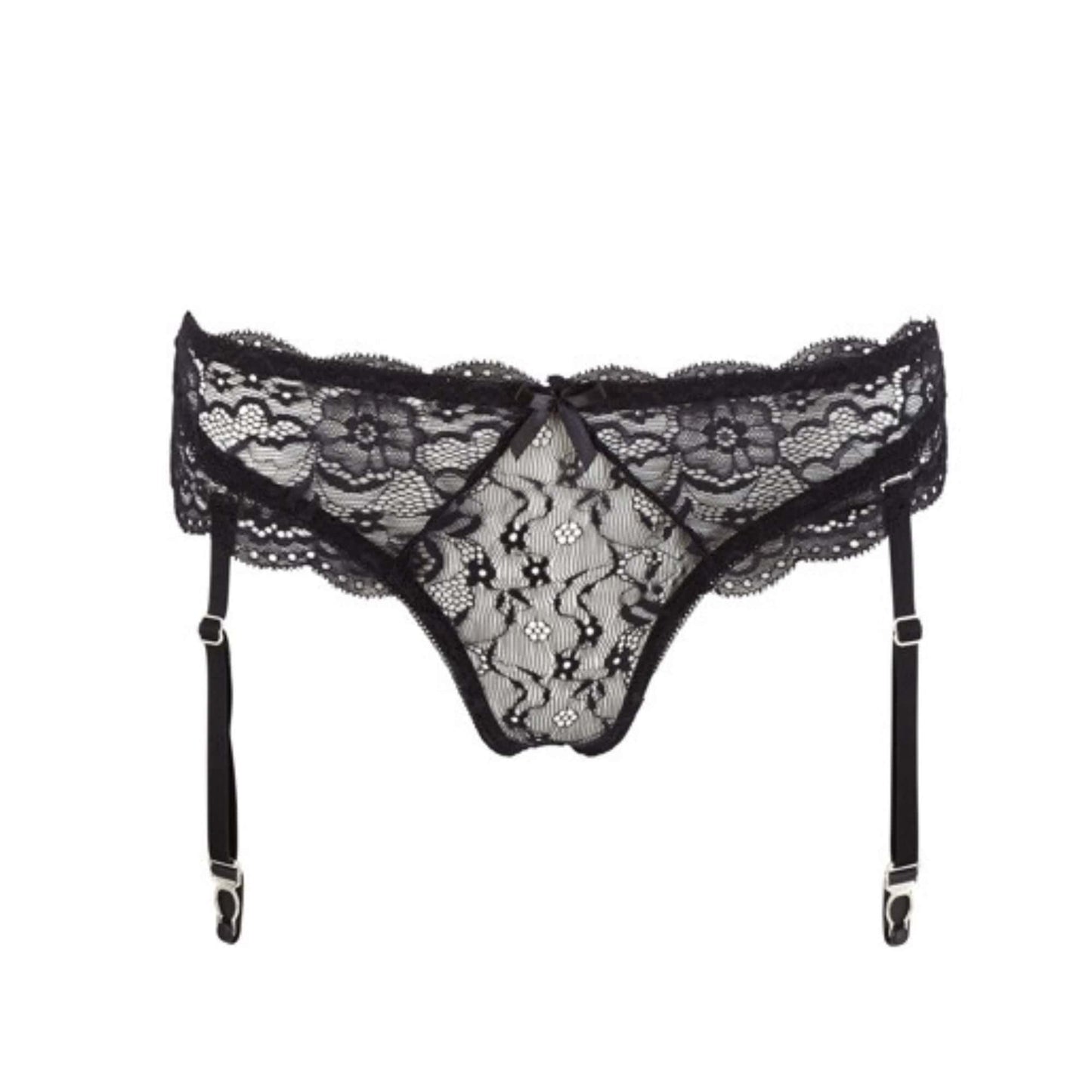 Spitzen-Lingerie Set mit BH, String und Halsband - OH MY! FANTASY