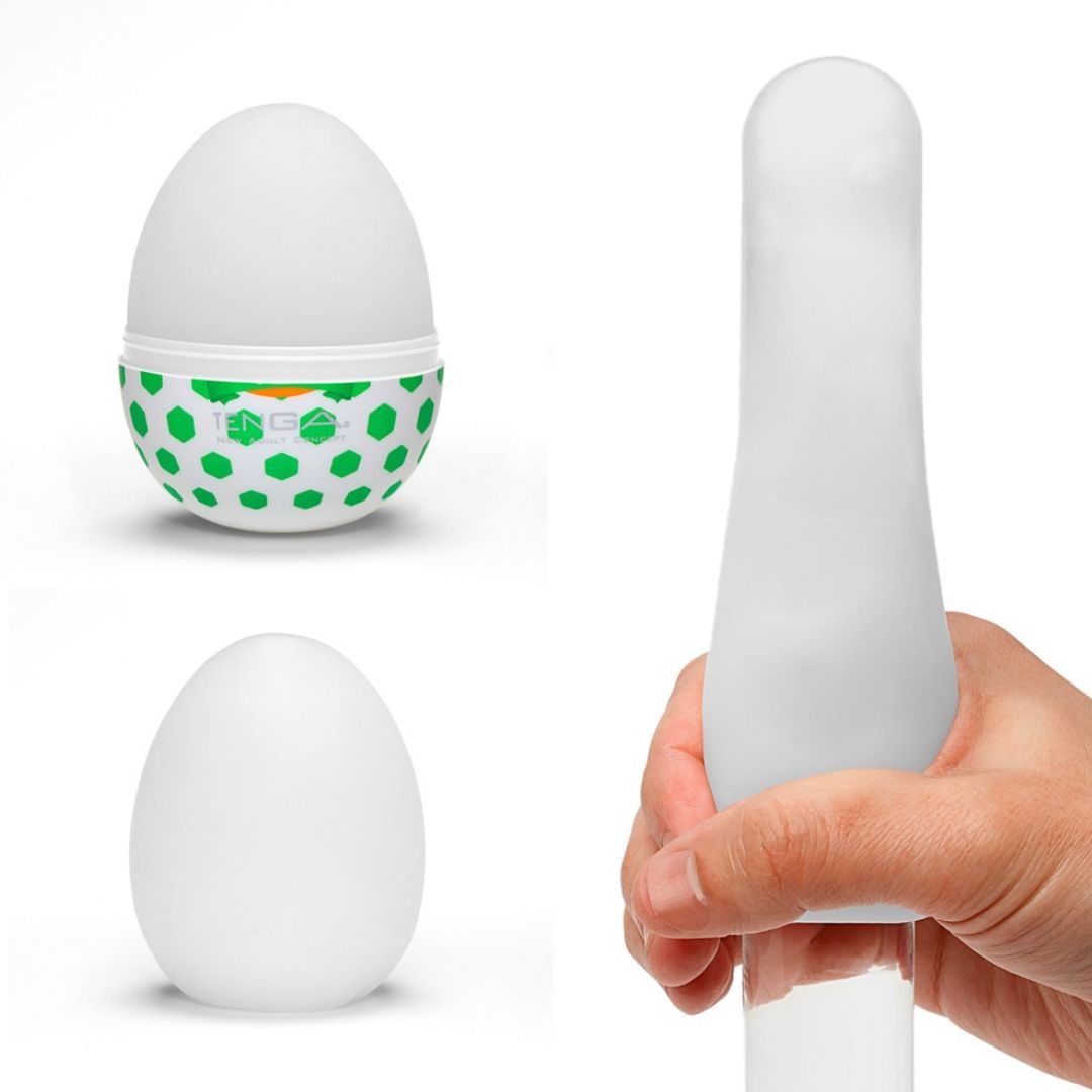 Tenga-Ei Masturbator „Egg Stud“ mit Noppen-Struktur - OH MY! FANTASY