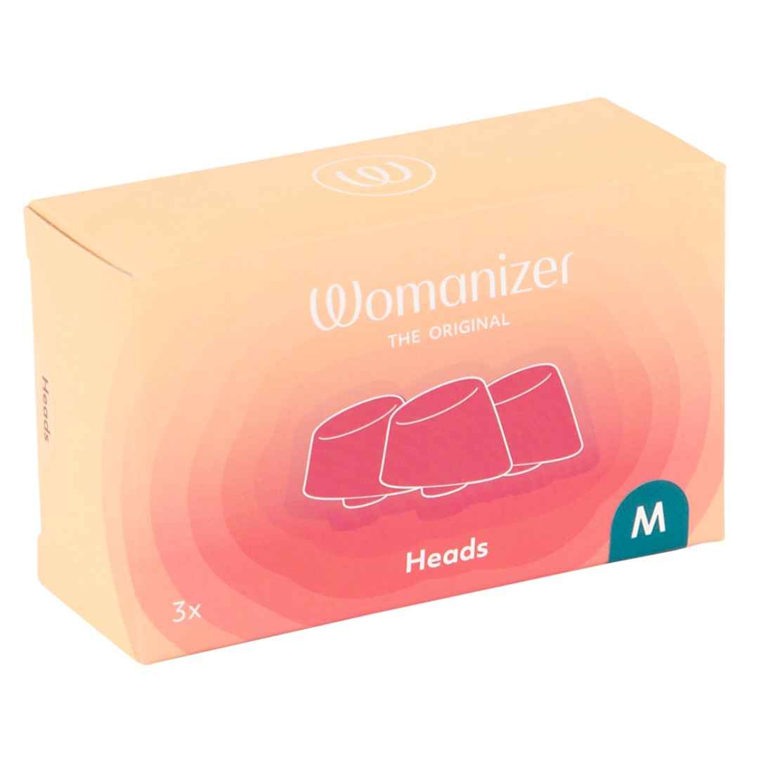 Ersatzkappen in petrol "Womanizer DUO 2", 3er