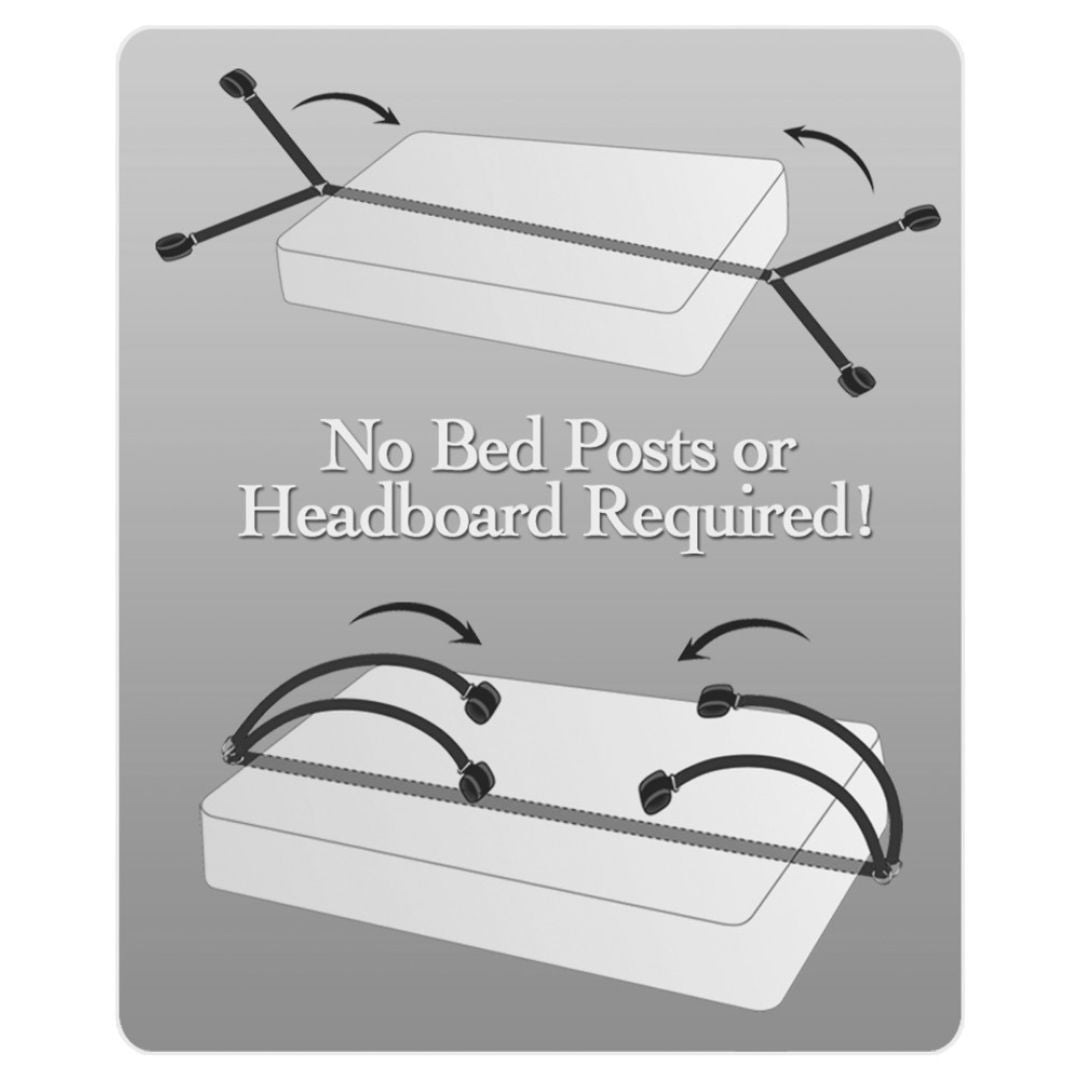 Bettfesseln „Bed Bindings Restraint Kit“ - OH MY! FANTASY