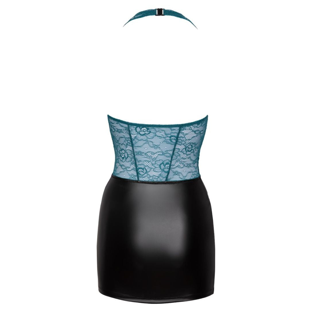 Kurzes Neckholder-Kleid in Zweiteiler Optik - OH MY! FANTASY