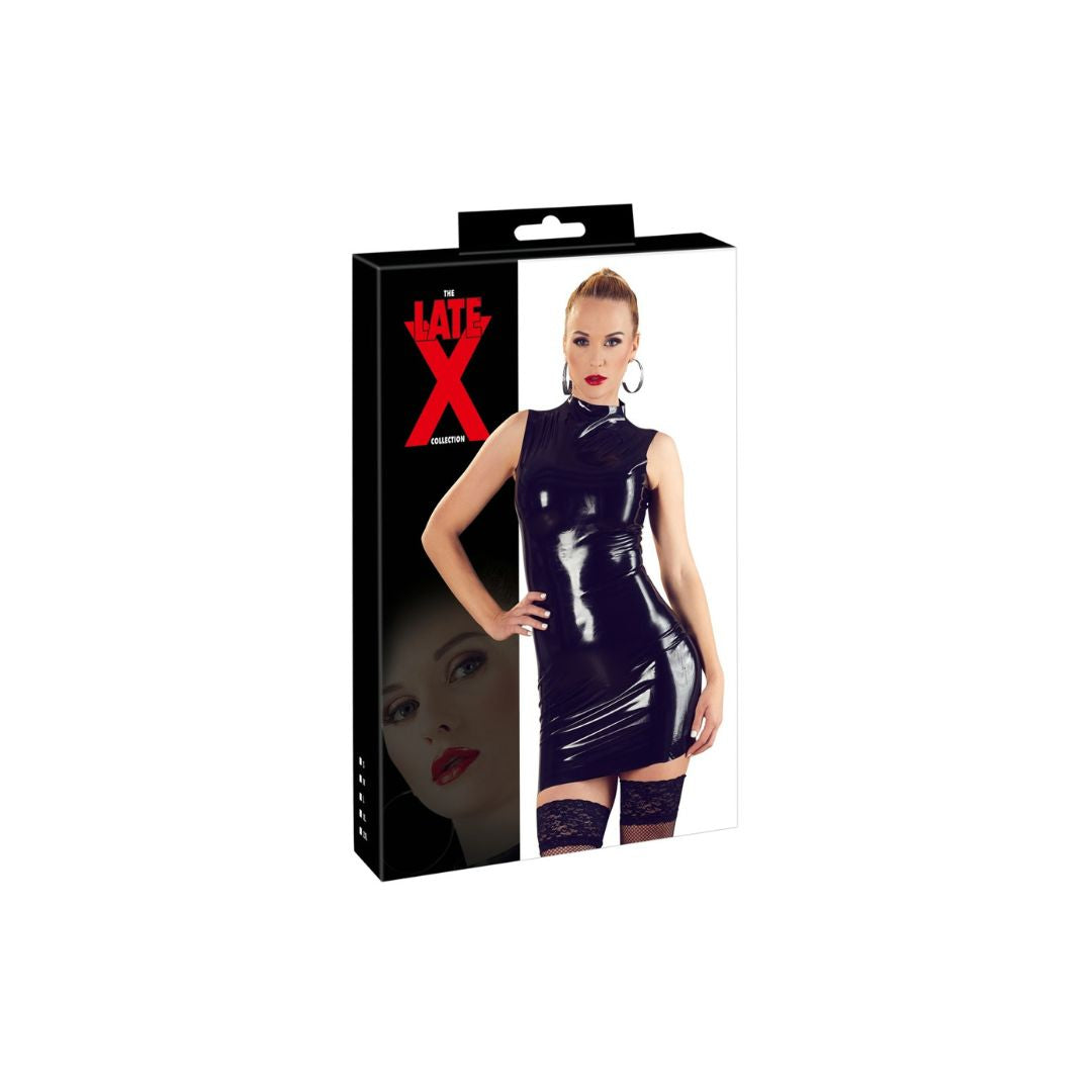 Kleid aus Naturlatex mit kleinem Stehkragen - OH MY! FANTASY