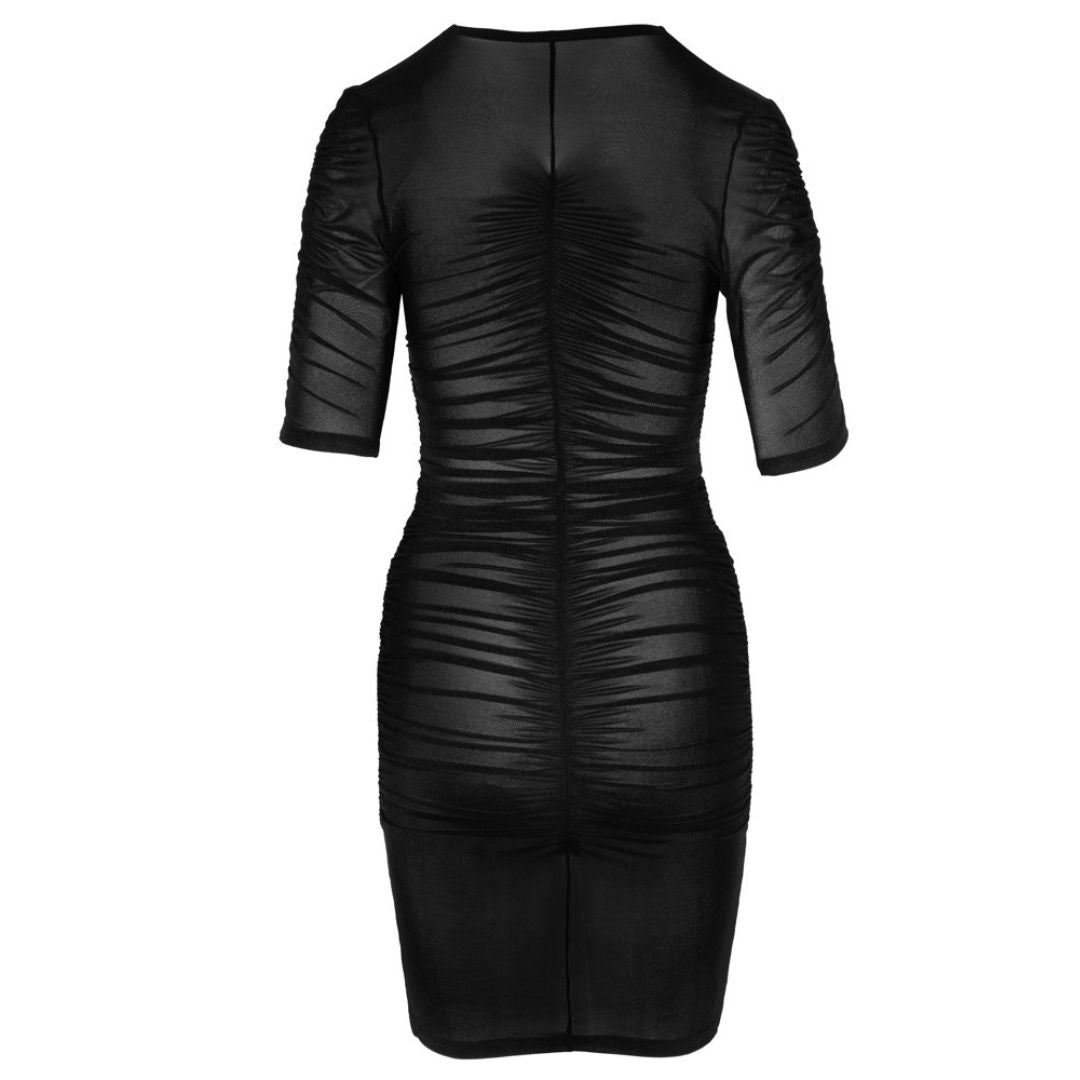 Semi-transparentes Minikleid mit Raffung - OH MY! FANTASY