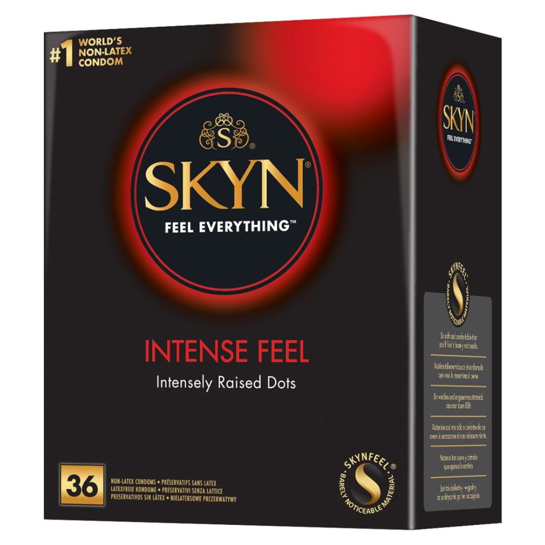 Latexfreie Kondome „Intense Feel“, genoppt - OH MY! FANTASY