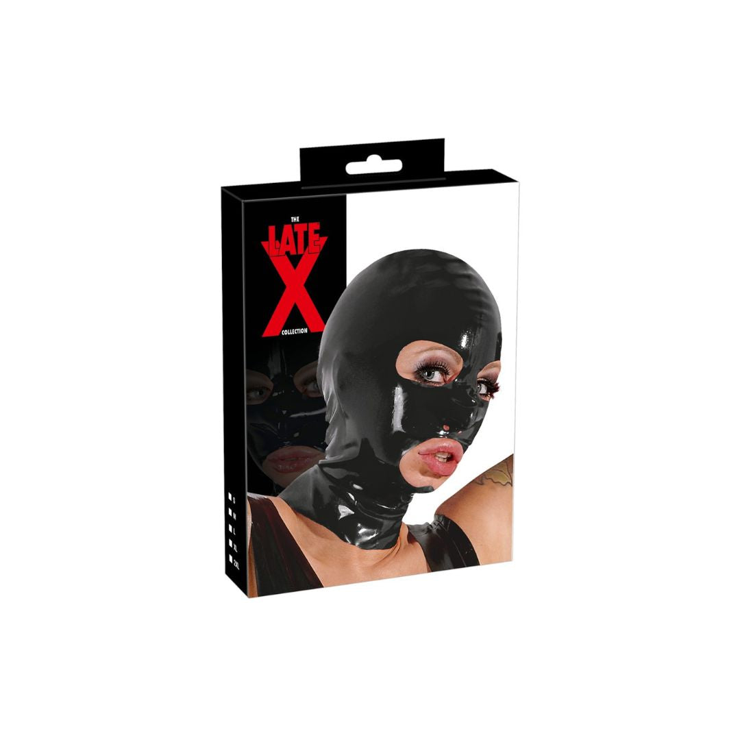 Kopfmaske aus Latex mit Nasenlöchern - OH MY! FANTASY