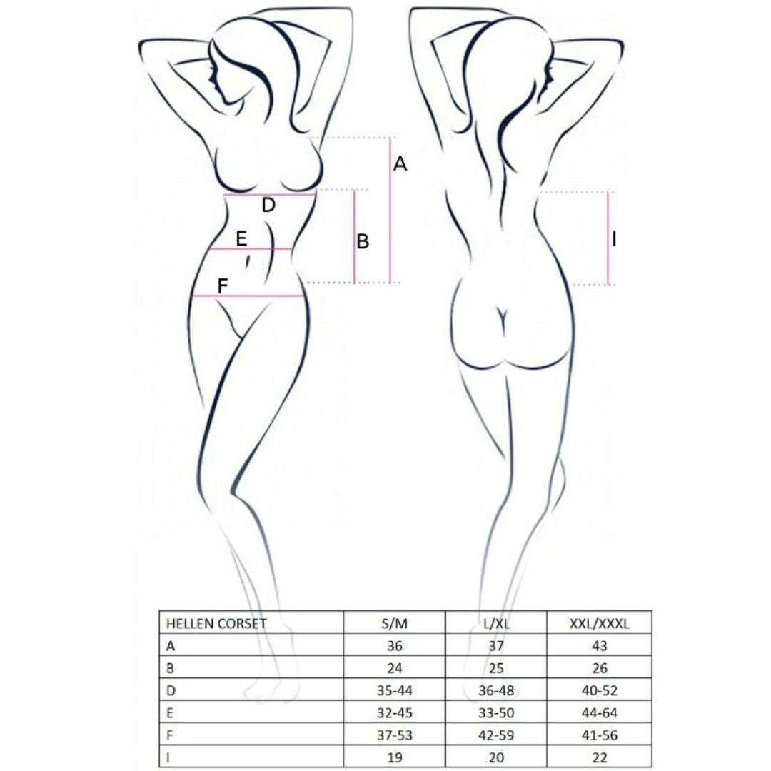 Strapshemd mit Spitzen-Cups plus Tanga - OH MY! FANTASY