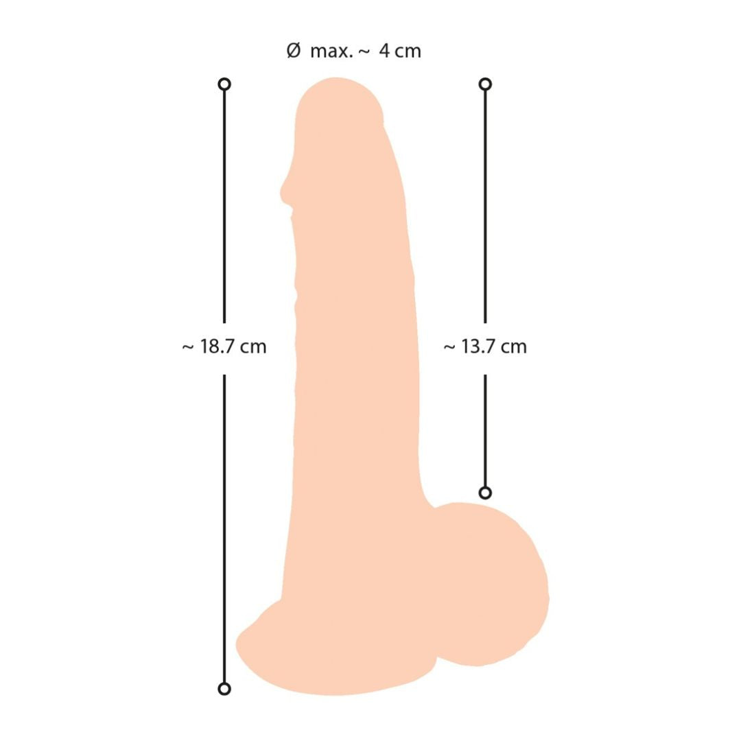 Naturdildo mit beweglicher Haut - OH MY! FANTASY
