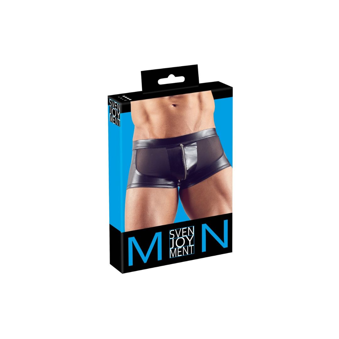 Pants mit Wetlook Einsätzen und Front-Reißverschluss - OH MY! FANTASY