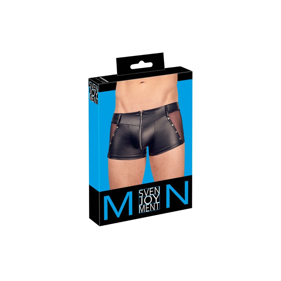 Pants im Mattlook mit seitlichen Netzeinsätzen - OH MY! FANTASY