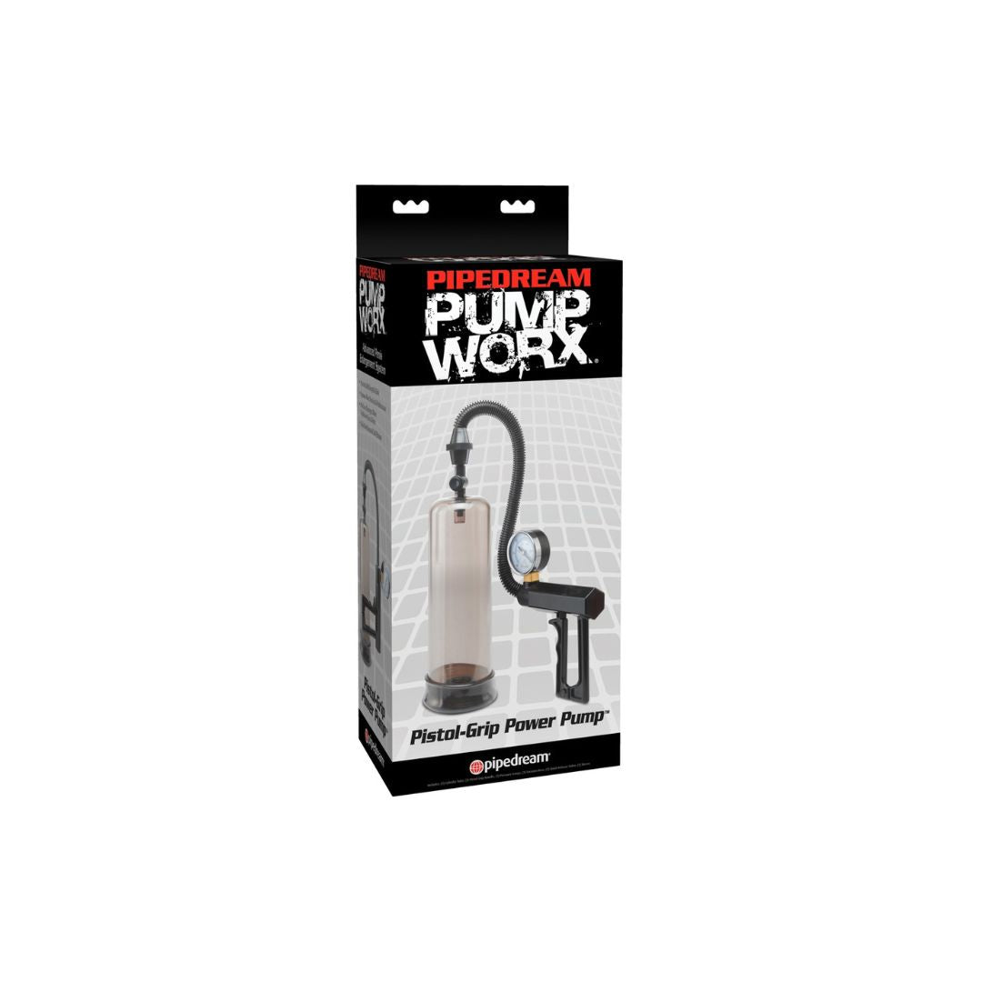 Penispumpe „Pistol-Grip Power Pump” mit Druckmesser - OH MY! FANTASY