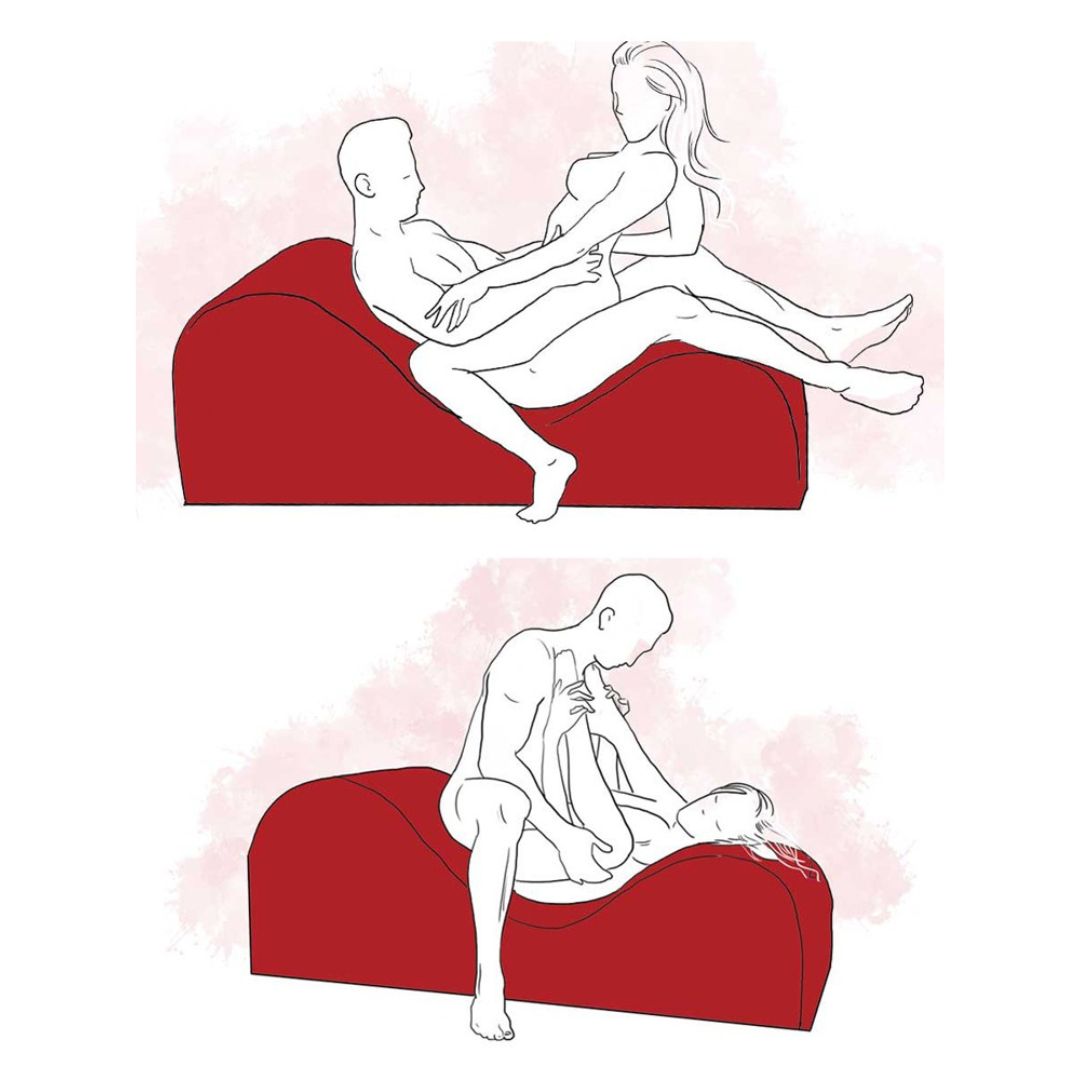 Liebes-Lounge-Sessel „Esse Lounger“ mit Kopfstütze und Kissen - OH MY! FANTASY