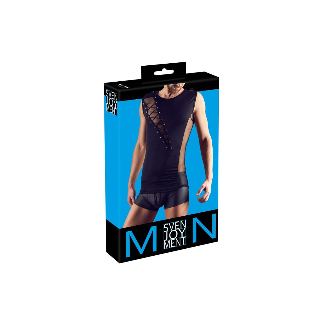 Shirt mit Netz und D-Ring Schnürung - OH MY! FANTASY