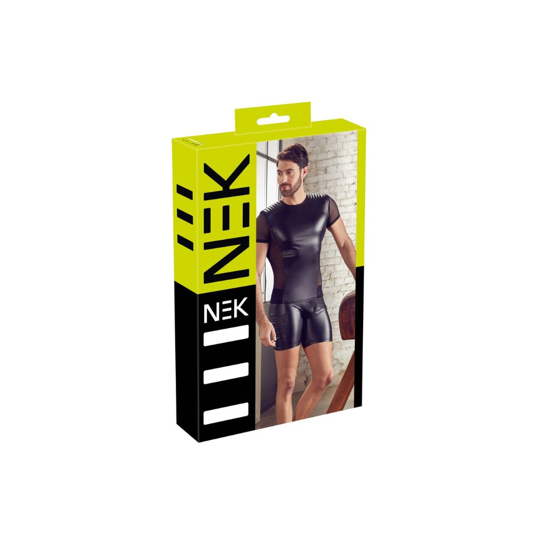 T-Shirt im Mattlook mit gesteppten Schultern - OH MY! FANTASY