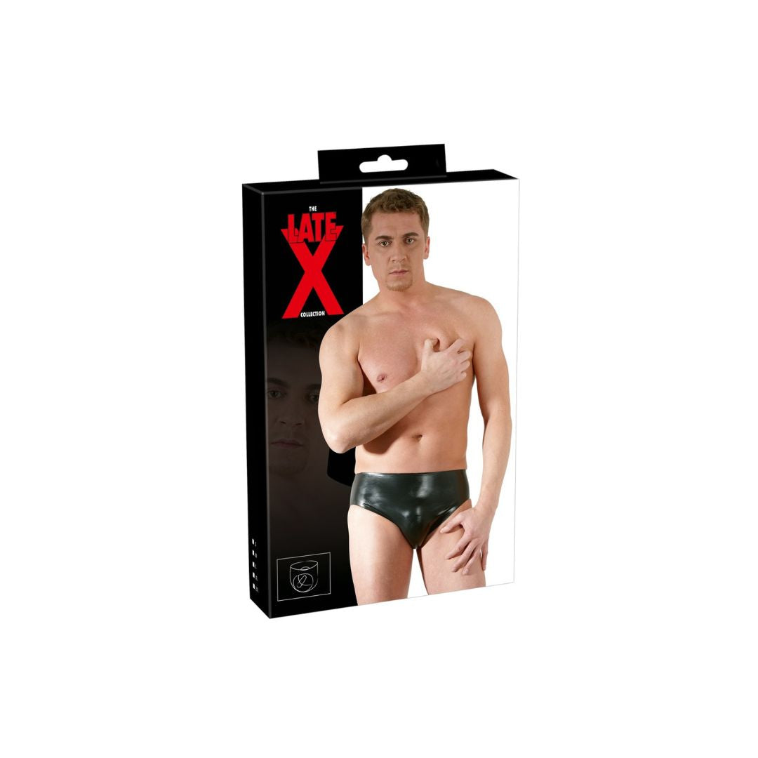 Slip aus Latex mit Anal-Dildo - OH MY! FANTASY