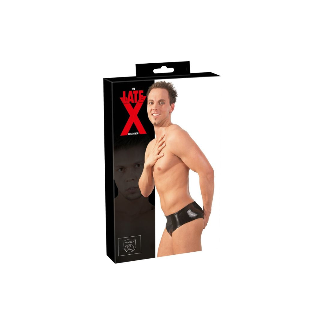 Latex-Slip mit Anal-Dildo - OH MY! FANTASY