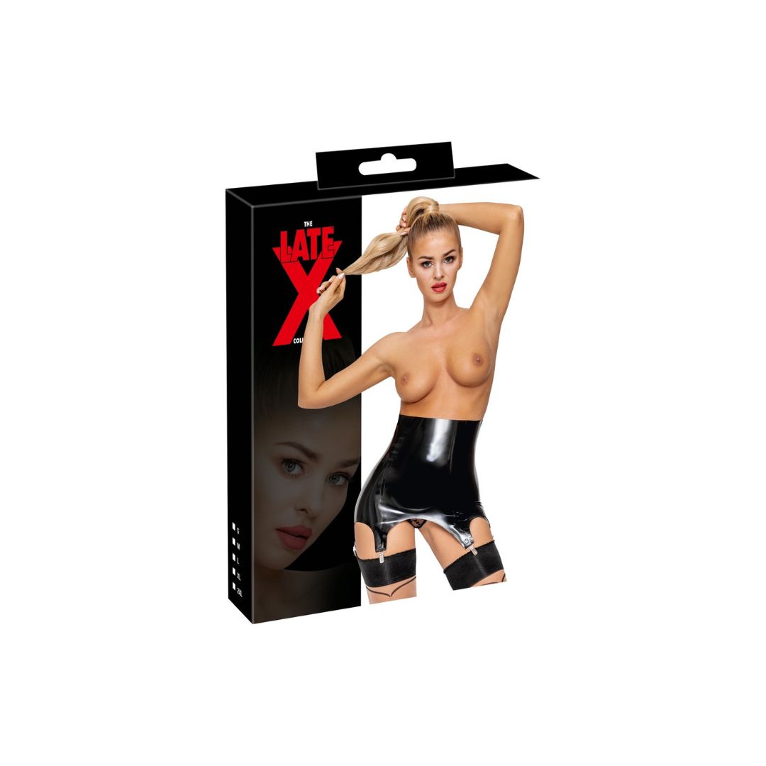 Taillenhoher Strapsgurt aus Latex - OH MY! FANTASY