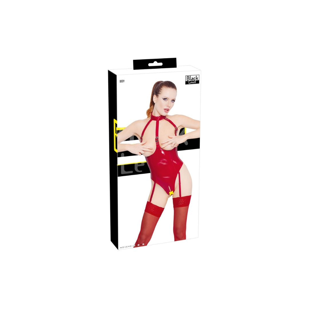 Body Ouvert aus Lack mit offenen Cups - OH MY! FANTASY