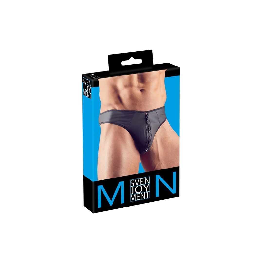 String in Neopren-Optik mit strassverziertem Reißverschluss - OH MY! FANTASY