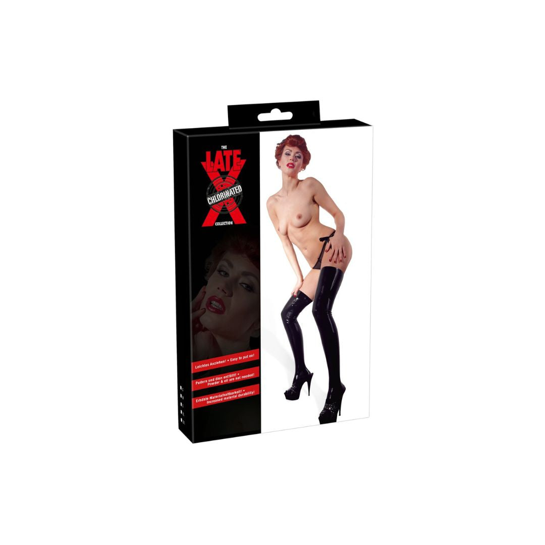 Lange Strümpfe aus chloriertem Latex - OH MY! FANTASY