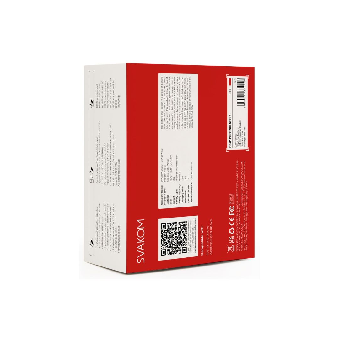 Vibro-Ei „Phoenix Neo 2“ mit Appfunktion - OH MY! FANTASY