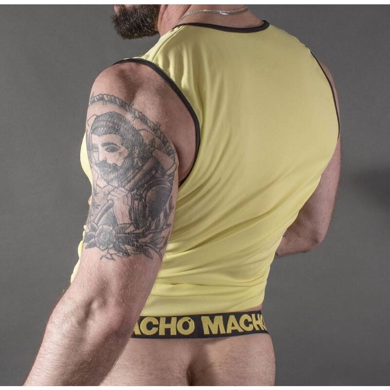 T-Shirt “Macho”, gelb - OH MY! FANTASY