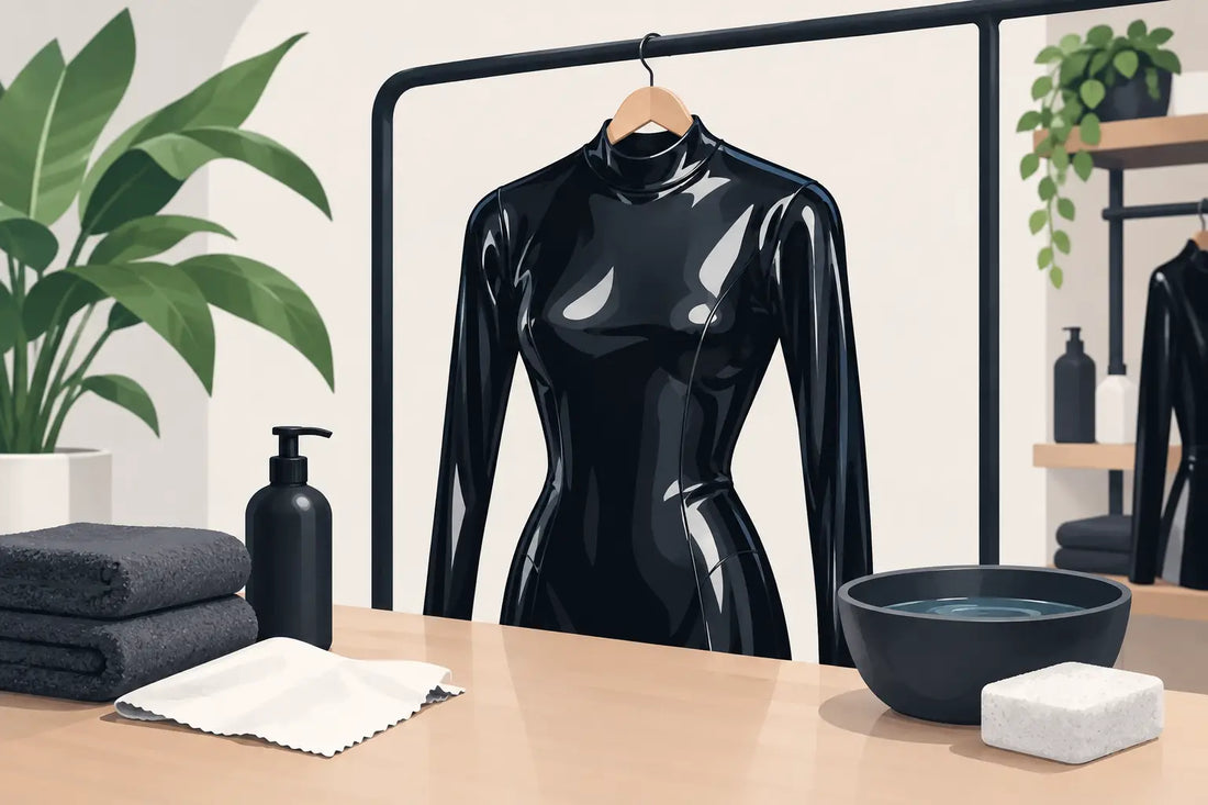 Latex Kleidung richtig pflegen und schön halten