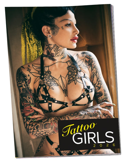 Pin-up Kalender Tattoo-Girls 2026
