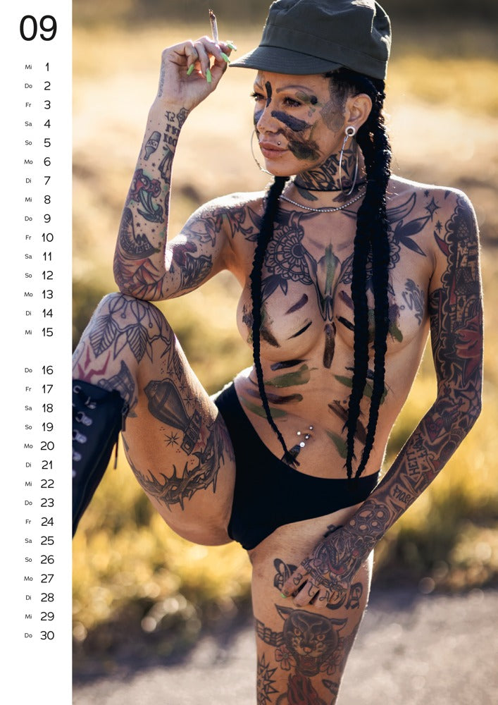 Orion - PIN-UP Tattoo-Girls Kalender