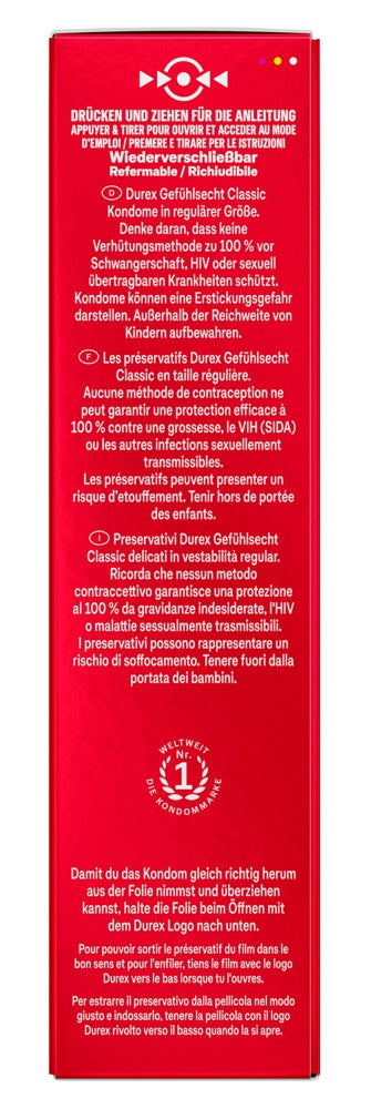 Durex - Gefühlsecht - Kondome