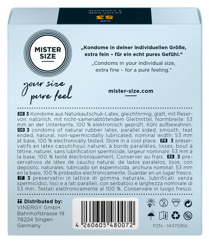 Mister Size - Mister Size 53mm