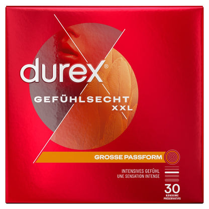 Durex Kondome Gefühlsecht XXL30 Stück