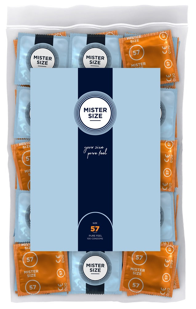 Mister Size - Markenkondome nach Größe 57 mm