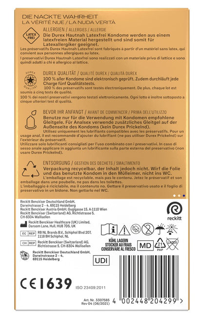 Durex Hautnah Latexfrei