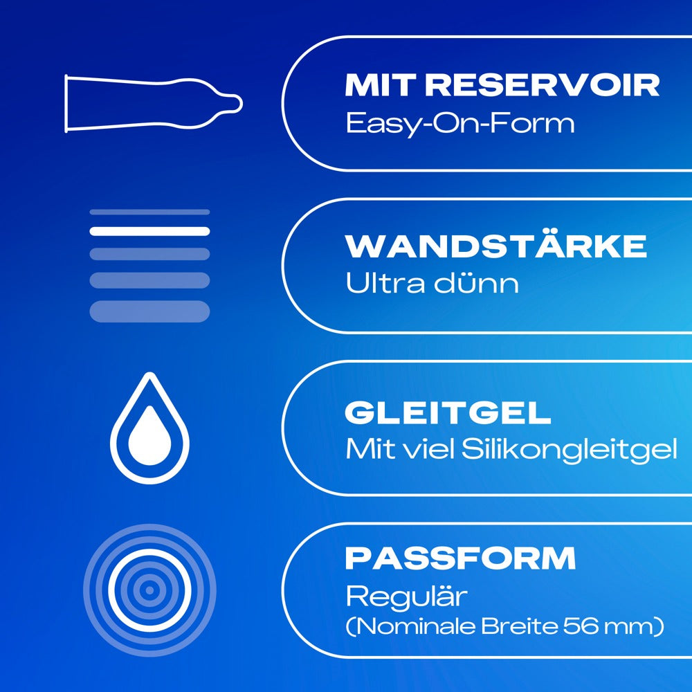 Durex - Hautnah Extra Feucht- Kondome